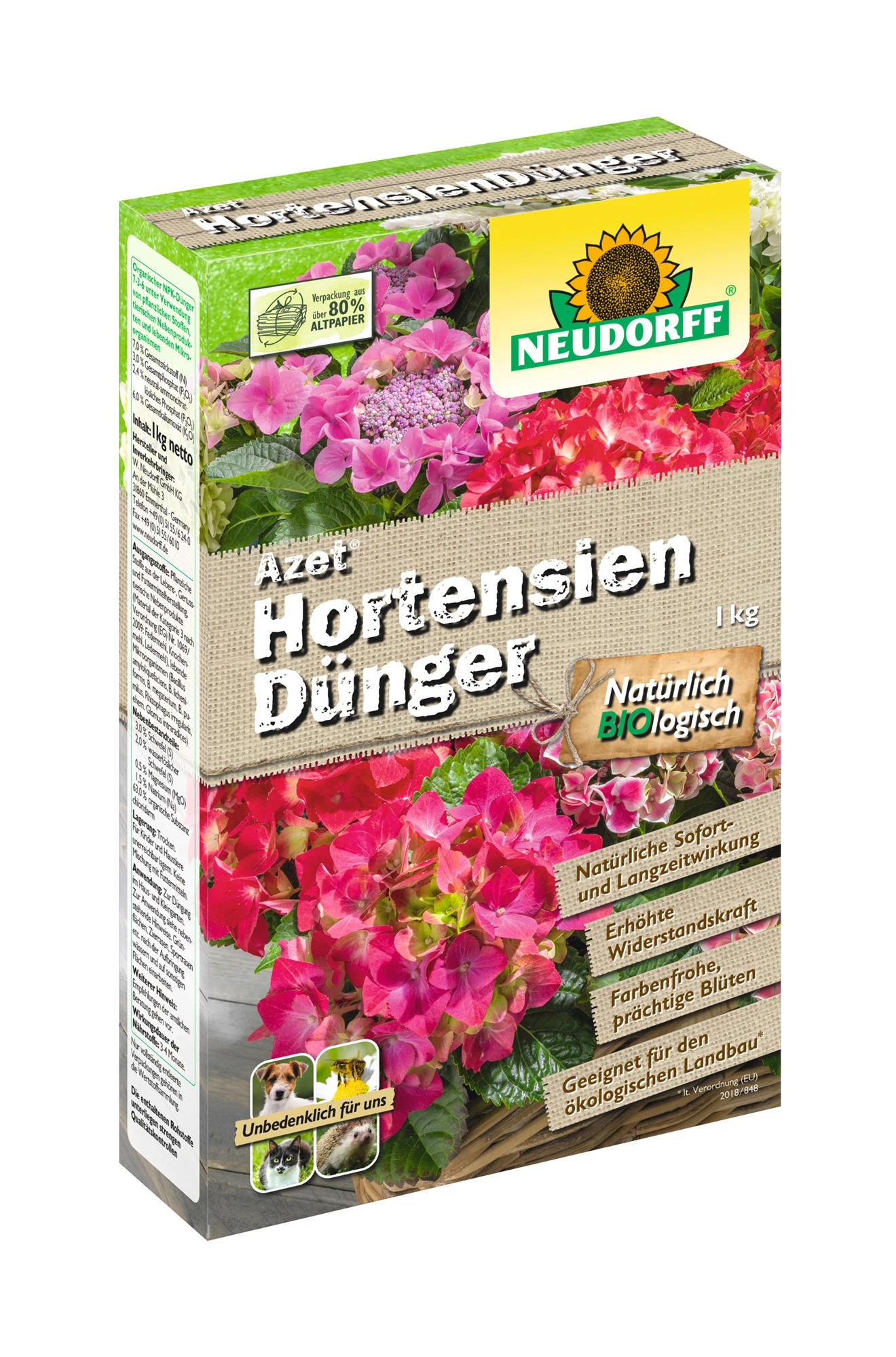 Azet HortensienDünger (1 Kg) | Dünger Von Neudorff 3 Azet HortensienDünger (1 Kg) | Dünger Von Neudorff