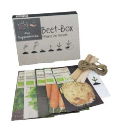 Beet-Box "Für Suppenköche" | BIO Gemüsesamen-Sets Von Samen Maier 10 Beet-Box "Für Suppenköche" | BIO Gemüsesamen-Sets Von Samen Maier -Compo || Elho || Pegasus Verkäufe 536711 BIO Beet Box Fuer Suppenkoeche BB13 sm 0