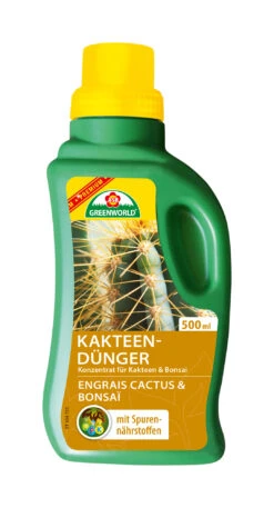 Kaktus- &amp; Bonsaidünger (500 Ml) | Flüssigdünger Von ASB Greenworld