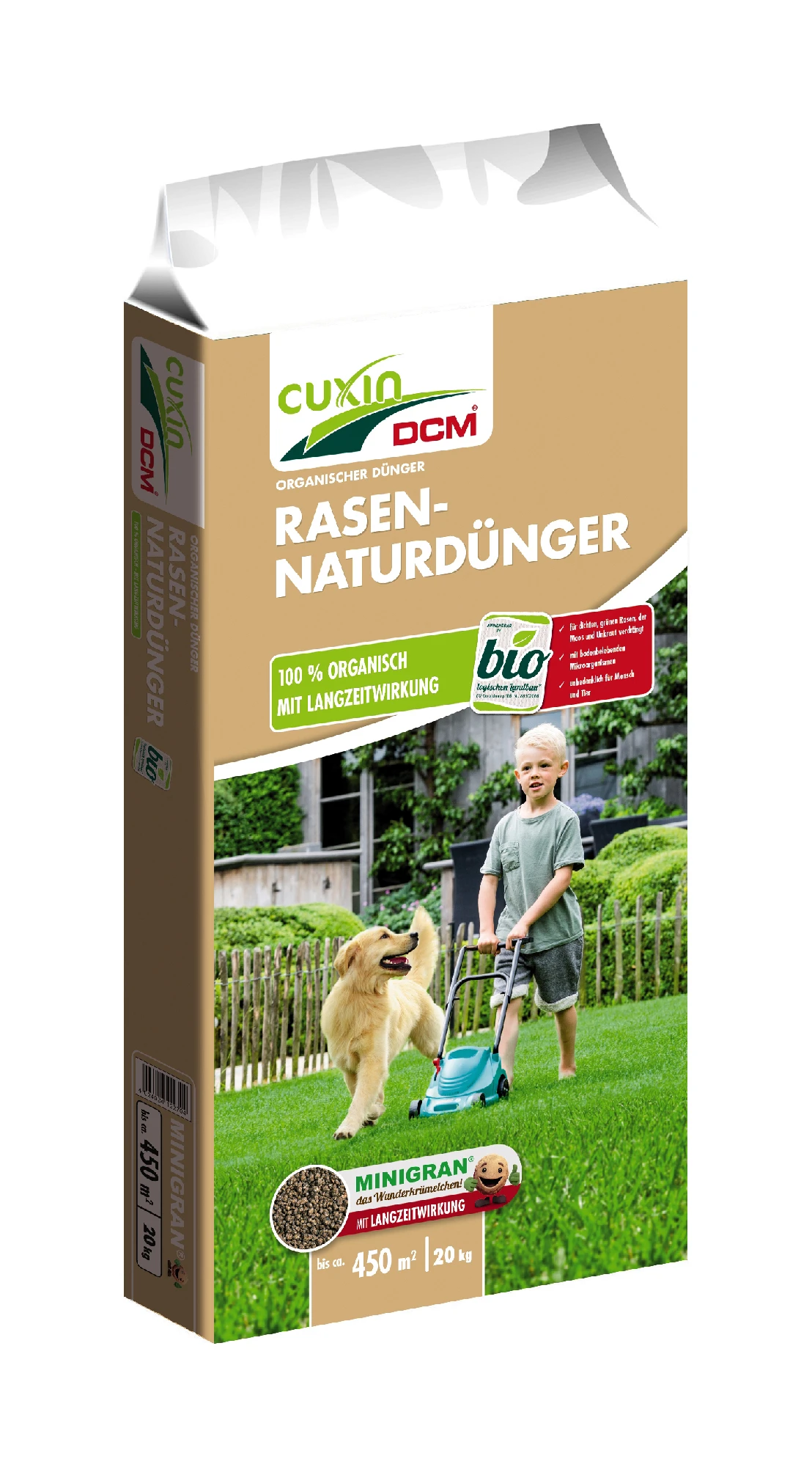 Rasen-Naturdünger (20 Kg) | BIO Rasendünger Von Cuxin DCM 3 Rasen-Naturdünger (20 Kg) | BIO Rasendünger Von Cuxin DCM