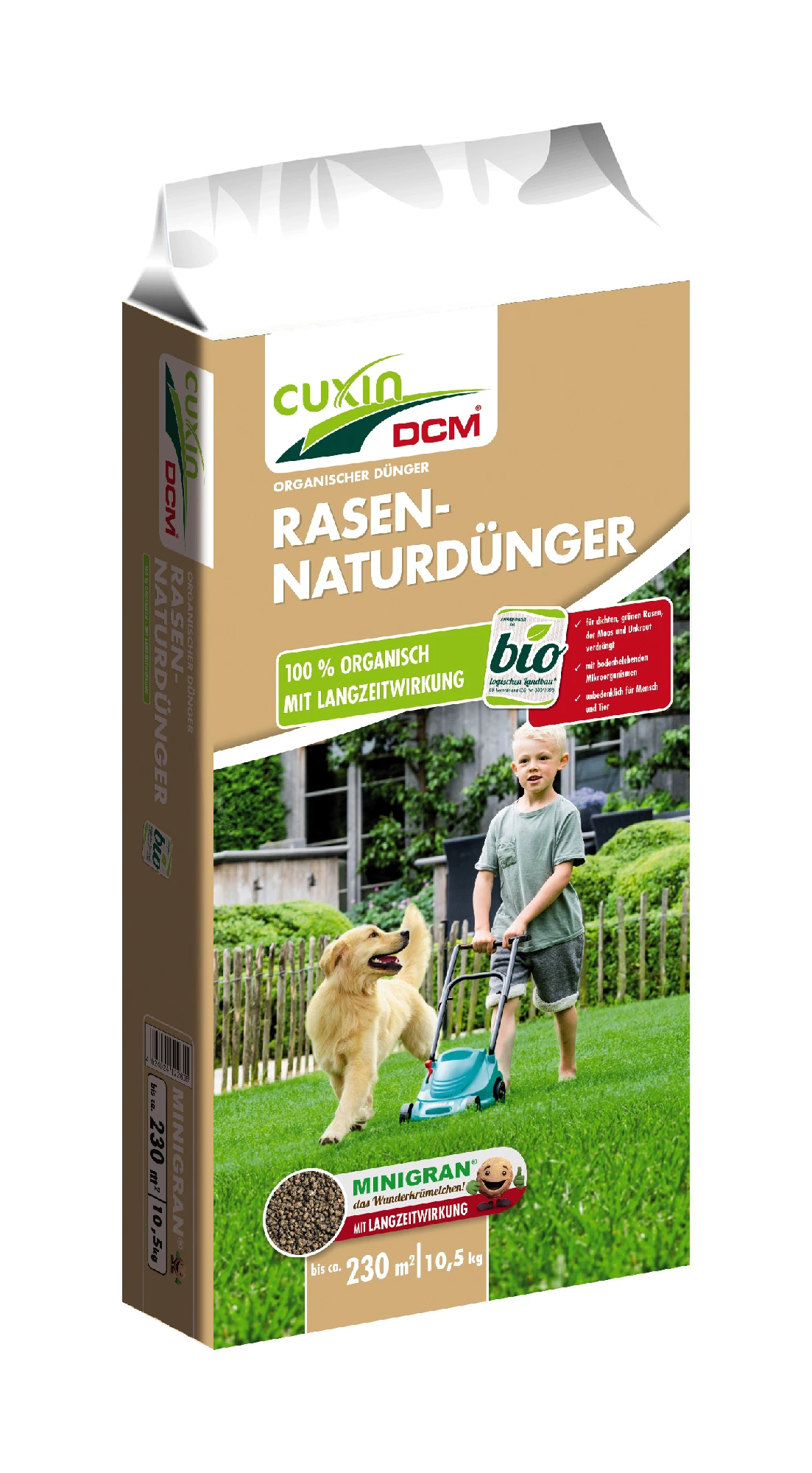 Rasen-Naturdünger (10,5 Kg) | BIO Rasendünger Von Cuxin DCM 3 Rasen-Naturdünger (10,5 Kg) | BIO Rasendünger Von Cuxin DCM