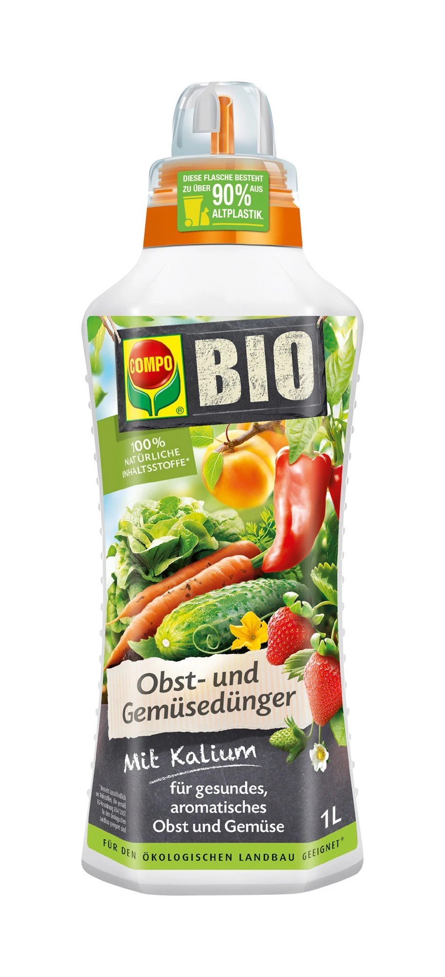 Obst- Und Gemüsedünger (1 L) | BIO Dünger Von COMPO 3 Obst- Und Gemüsedünger (1 L) | BIO Dünger Von COMPO