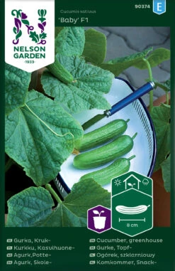 Gurke Baby F1 | Gurkensamen Von Nelson Garden