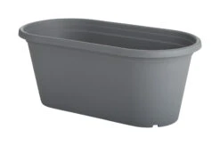 60 Cm Ovaler Blumentrog Anthrazit | Töpfe Von Clever Pots -Compo || Elho || Pegasus Verkäufe 553511 60 cm ovaler Blumentopf Anthrazit 1 Stueck 515794 kp 0