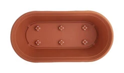 60 Cm Ovaler Blumentrog Terrakotta | Töpfe Von Clever Pots -Compo || Elho || Pegasus Verkäufe 553513 60 cm ovaler Blumentopf Terrakotta 1 Stueck 515792 kp 2