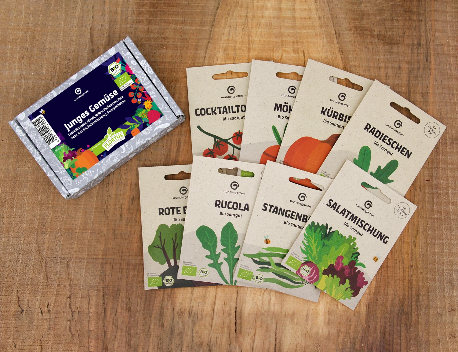 Junges Gemüse Set | BIO Gemüsesamen-Sets Von Wundergarten 3 Junges Gemüse Set | BIO Gemüsesamen-Sets Von Wundergarten
