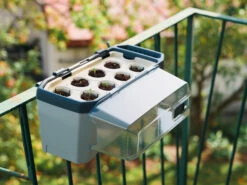 HARRY HERBS Kräutertopf Hellgrau | Kräutertöpfe Von Gusta Garden -Compo || Elho || Pegasus Verkäufe 560334 HARRY HERBS hellgrau 100B10 gg 1