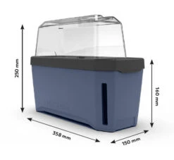 HARRY HERBS &amp; FLORTUS Kräuter Set | Anzuchtsets Von FLORTUS -Compo || Elho || Pegasus Verkäufe 562699 HARRY HERBS und FLORTUS Kraeuter Set 2000 2387 blau 6